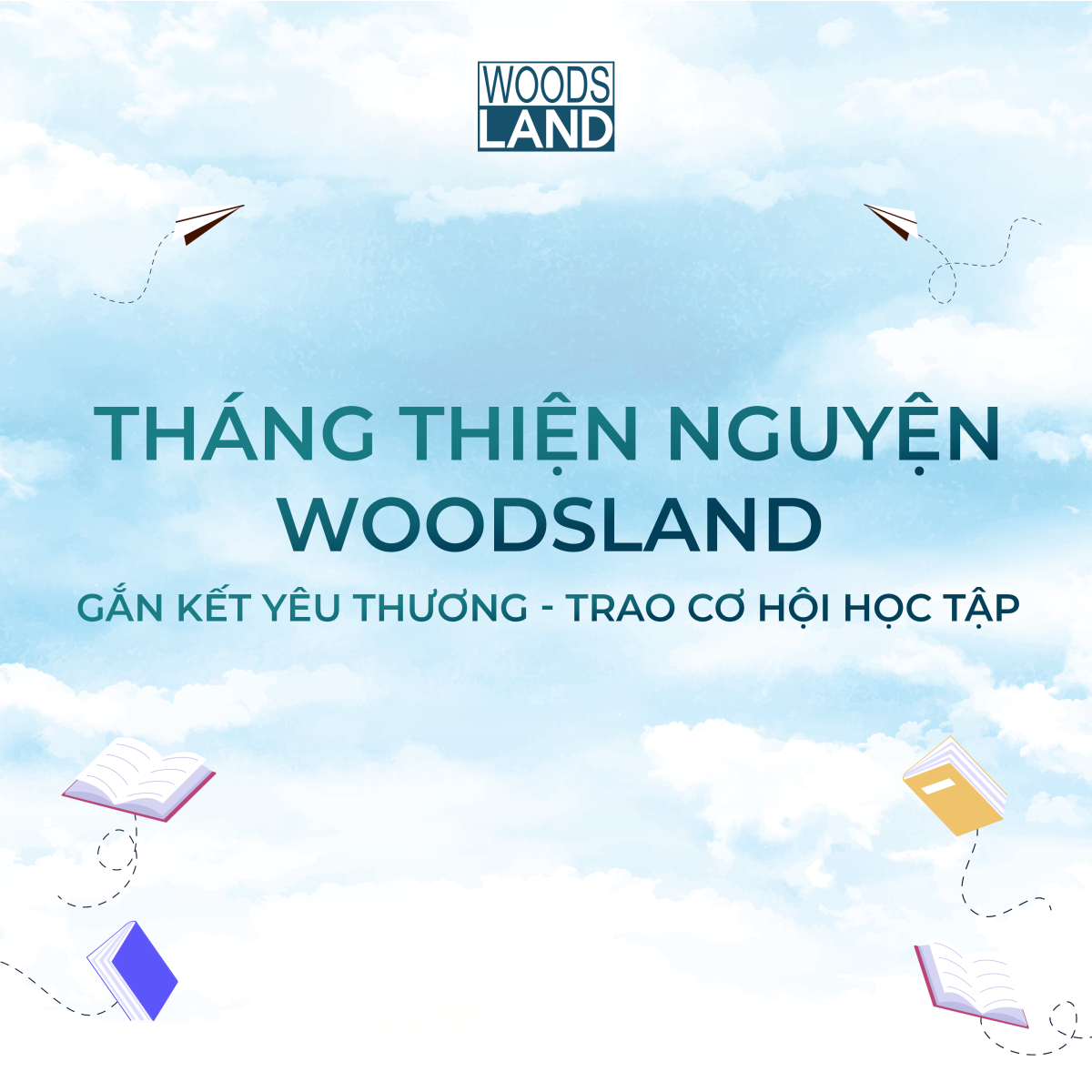 Tháng thiện nguyện Woodsland: Gắn kết yêu thương, trao cơ hội học tập