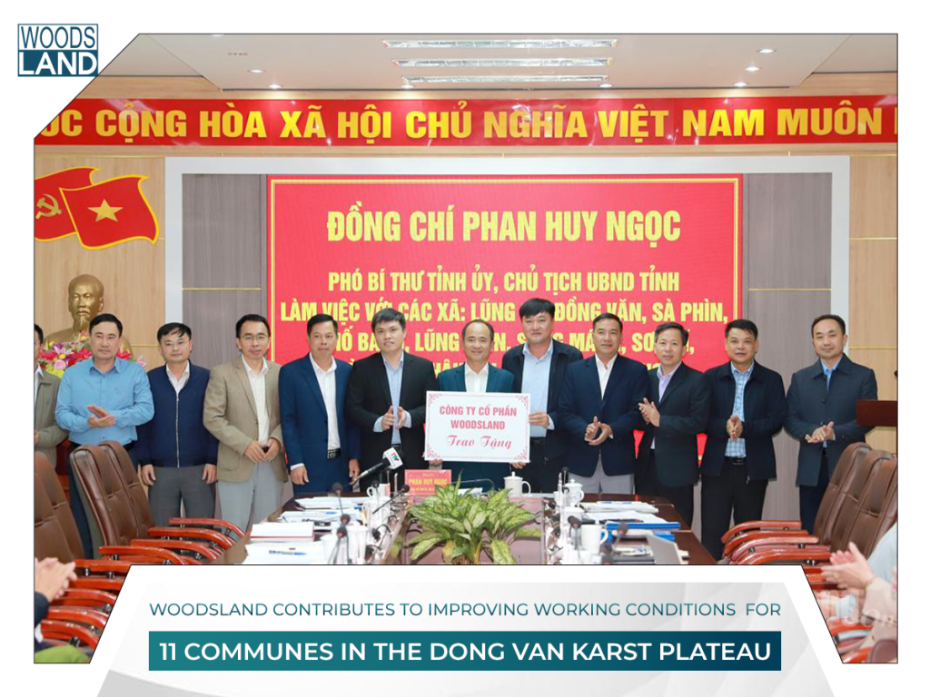 Woodsland supports 11 communes in the Dong Van Karst Plateau to improve working conditions