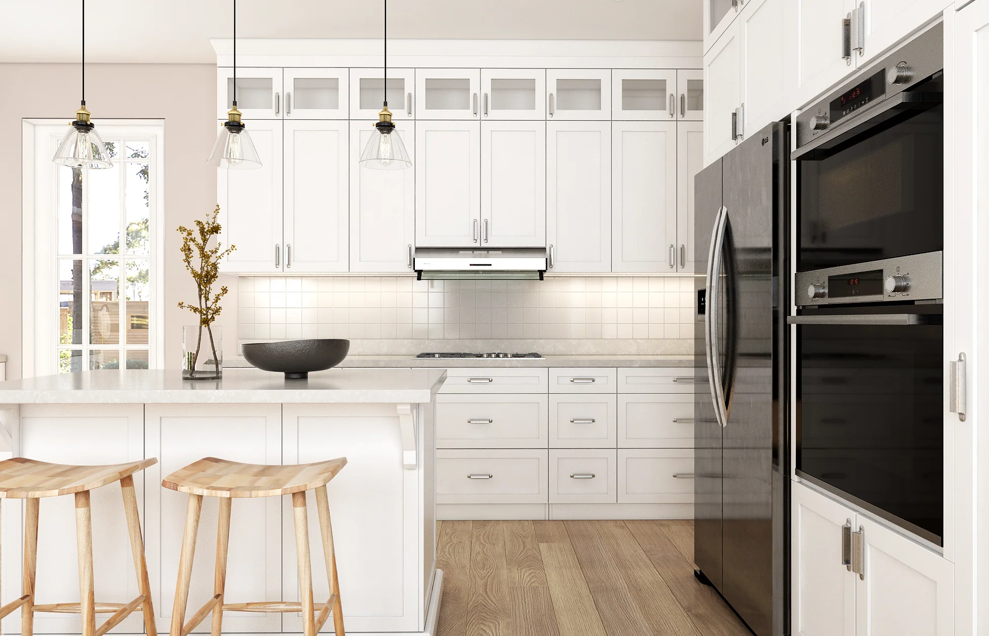 Alpine classic shaker base cabinet