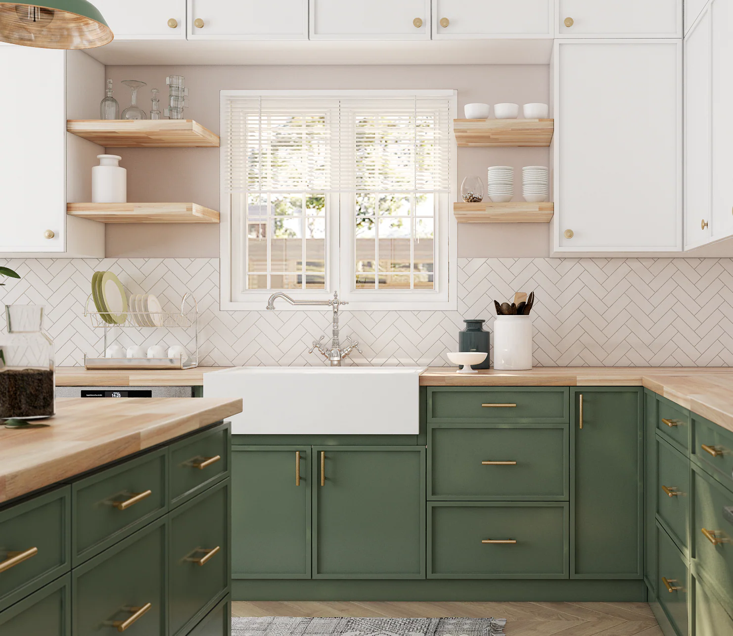 Forest edge moss slim shaker