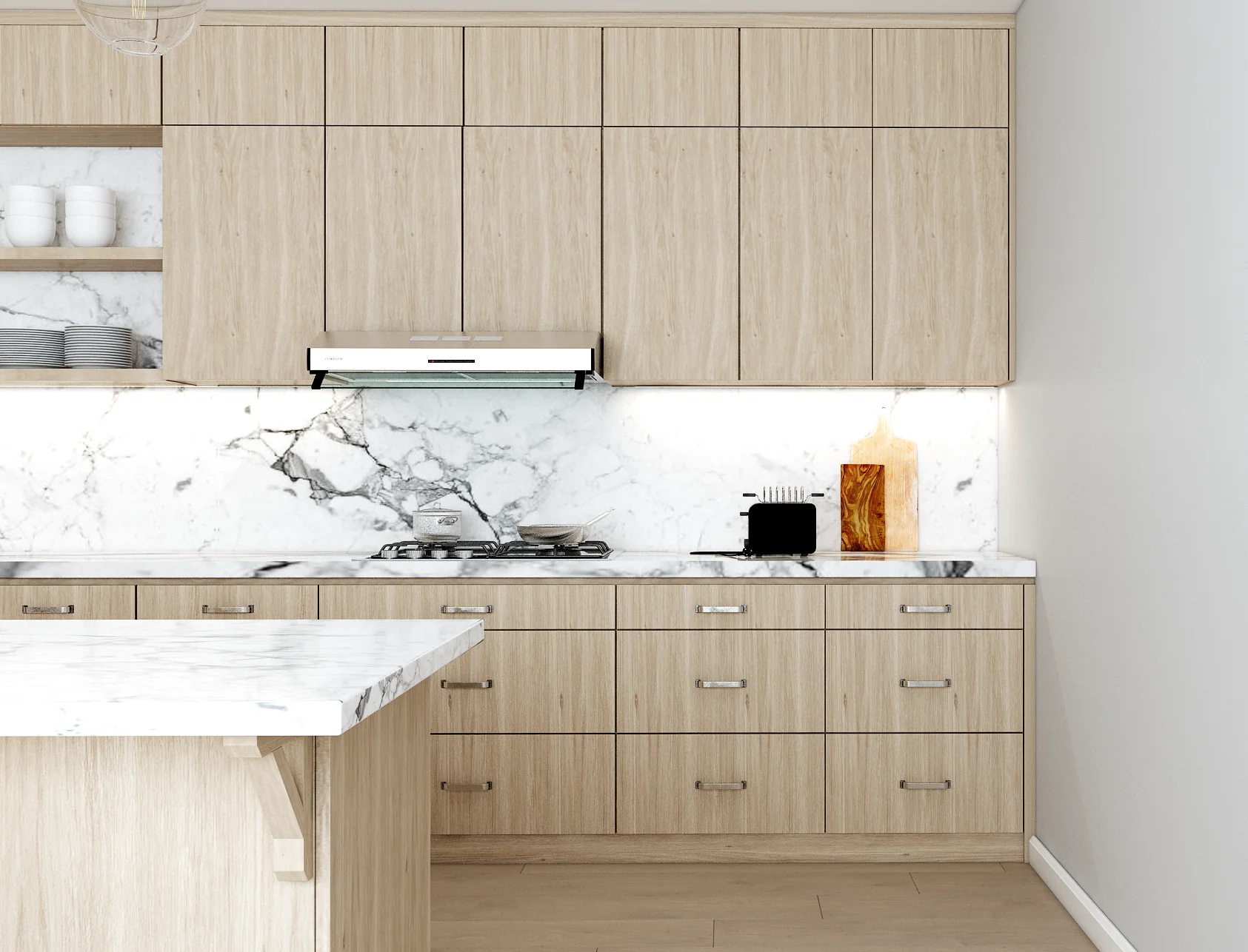 Oakwood heritage drawer base cabinet