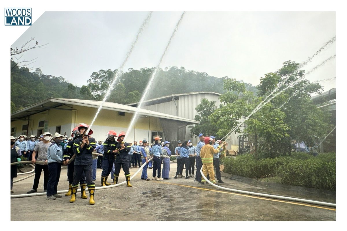 WOODSLAND CONDUCTS FIRE SAFETY & RESCUE DRILL